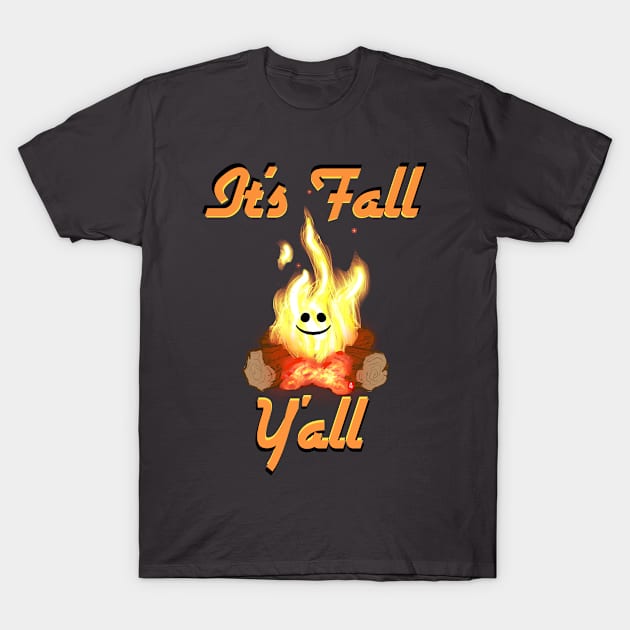 It's Fall Y'all T-Shirt by TheHenHouse